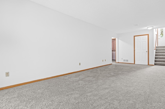 8811 Coffman Path, Inver Grove Heights, MN 55076 - unfurnished room with carpet flooring and stairway
