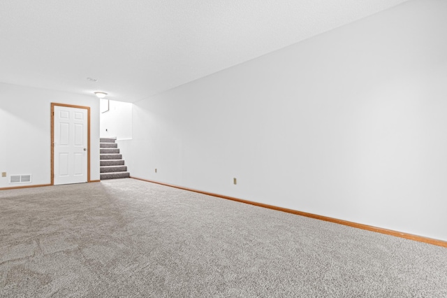 8811 Coffman Path, Inver Grove Heights, MN 55076 - empty room with carpet floors and stairs