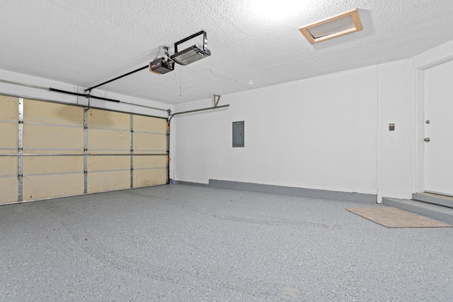 8811 Coffman Path, Inver Grove Heights, MN 55076 - garage featuring electric panel and a garage door opener