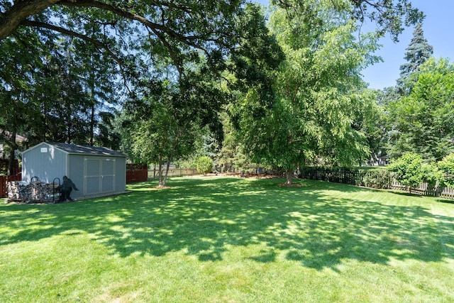 10315 Boundary Creek Ter, Maple Grove, MN 55369 - fenced backyard with a storage unit