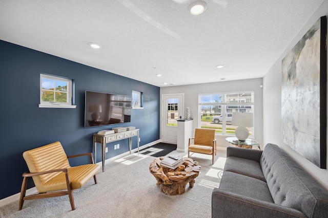 15003 Ahena Curv, Rosemount, MN 55068 - carpeted living area featuring recessed lighting