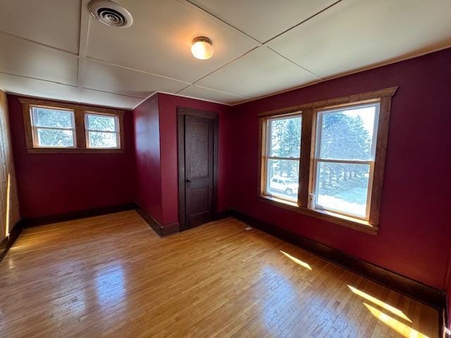 31845 615th Ave, Compton Twp, MN 56482 - spare room featuring light wood-type flooring and plenty of natural light