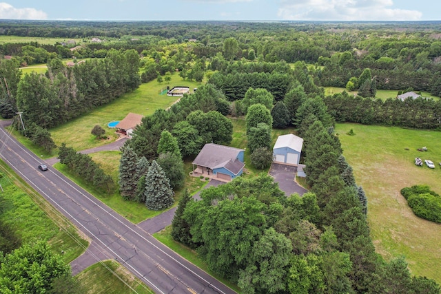 24864 Kettle River Blvd, Wyoming, MN 55025 - view of property location with a heavily wooded area