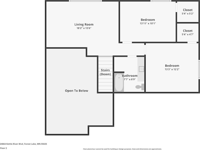 24864 Kettle River Blvd, Wyoming, MN 55025 - view of property floor plan
