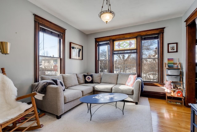 400 8th Ave NE Unit 1, Minneapolis, MN 55413 - living area with plenty of natural light and light wood-style flooring