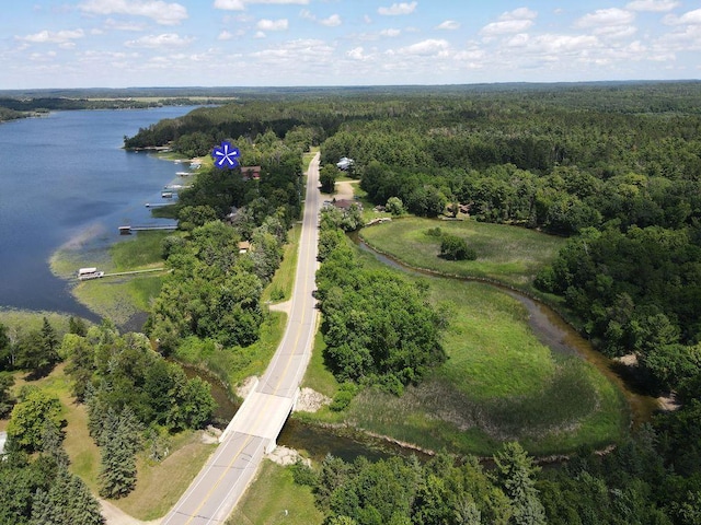 26315 Icon Dr Unit 103, Park Rapids, MN 56470 - aerial view of property and surrounding area with a forest and a nearby body of water