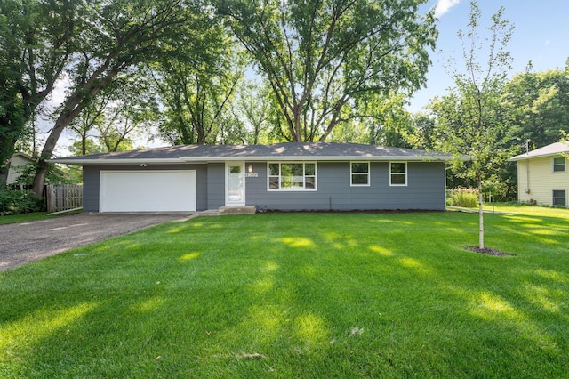 11632 Utah Ave N, Champlin, MN 55316 - ranch-style house with driveway and an attached garage
