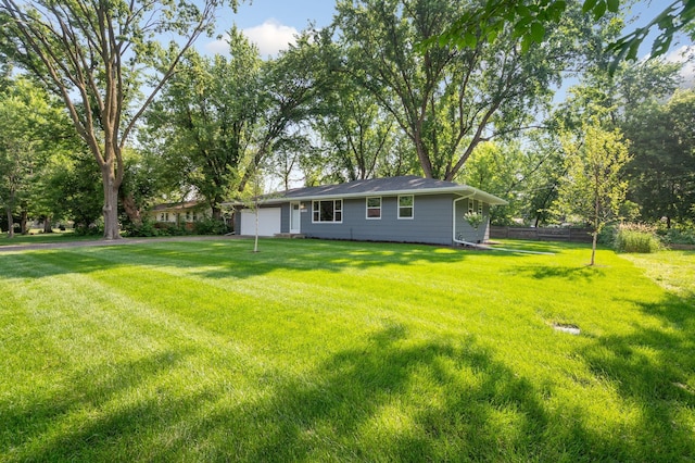 11632 Utah Ave N, Champlin, MN 55316 - view of yard featuring a garage