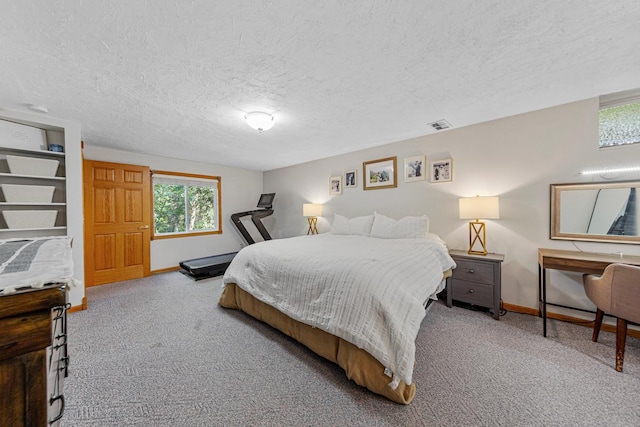 14349 Natchez Ave, Savage, MN 55378 - carpeted bedroom featuring a textured ceiling and baseboards
