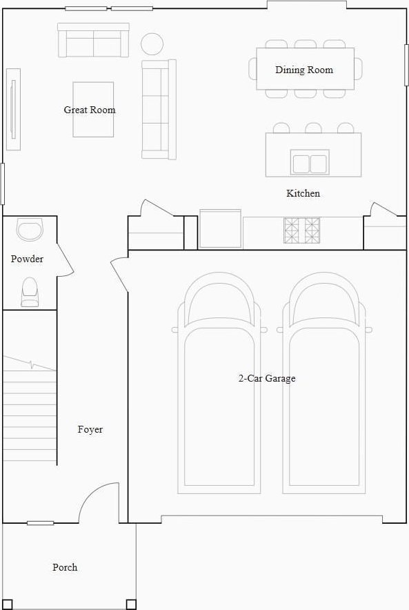 22668 Isla Way, Rogers, MN 55374 - view of room layout