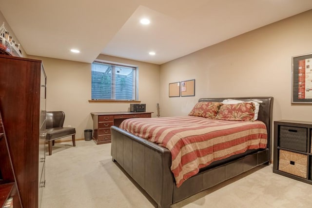 251 Revere Ln N, Champlin, MN 55316 - bedroom featuring light colored carpet and recessed lighting