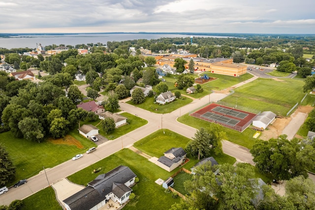 600 1st Ave, Osakis, MN 56360 - drone / aerial view of a nearby body of water