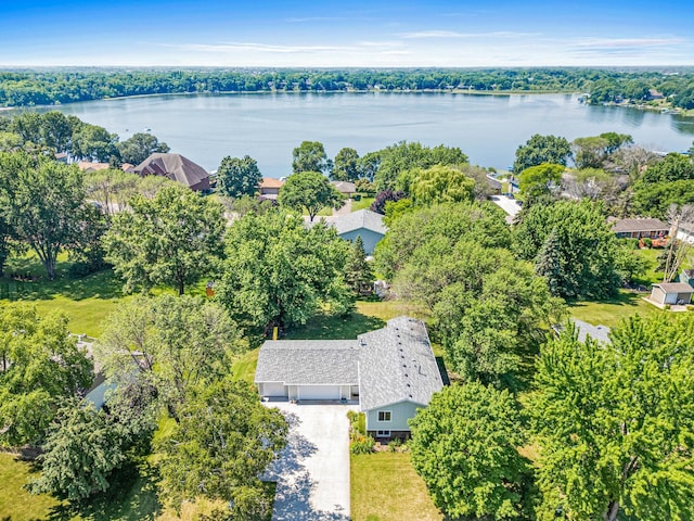 16951 88th Ave N, Maple Grove, MN 55311 - drone / aerial view of a nearby body of water and a tree filled landscape