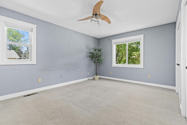 16951 88th Ave N, Maple Grove, MN 55311 - spare room with ceiling fan and carpet flooring
