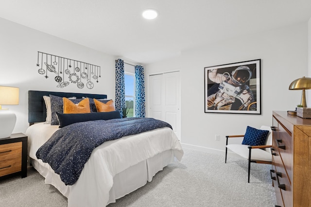 11586 72nd St NE, Otsego, MN 55301 - carpeted bedroom featuring a closet and baseboards