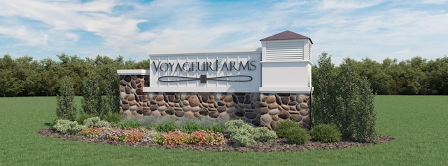 1585 143rd St E, Rosemount, MN 55068 - community / neighborhood sign featuring a lawn