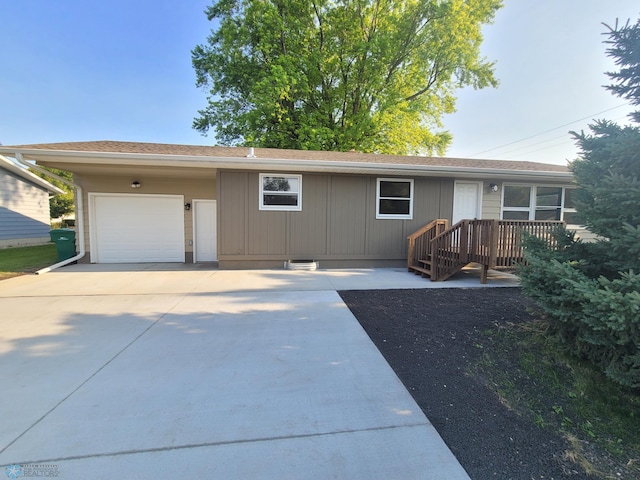 327 Mickey Mouse Ave, Horace, ND 58047 - ranch-style house with a shingled roof and driveway