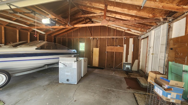 211 2nd St, Hatfield, MN 56164 - garage with a garage door opener