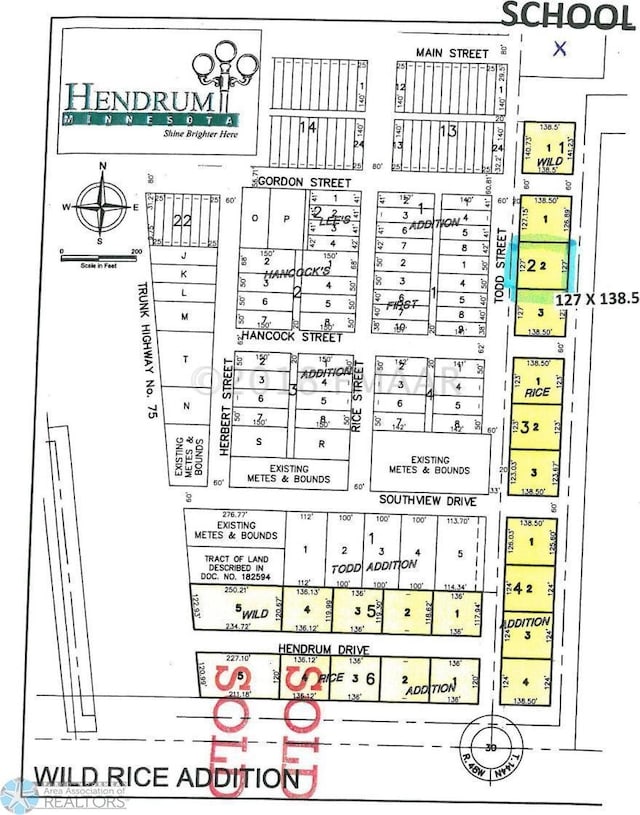 220 Todd St S, Hendrum MN, 56550 land for sale