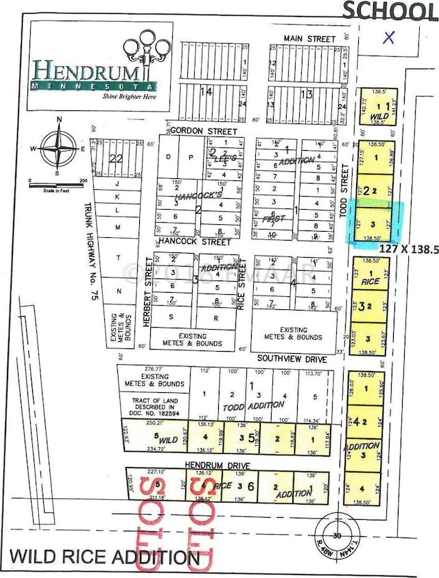 230 Todd St S, Hendrum MN, 56550 land for sale