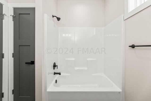 bathroom featuring tub / shower combination