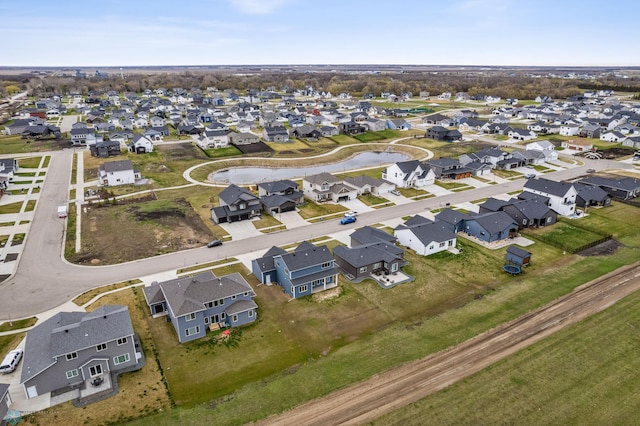 birds eye view of property featuring a residential view