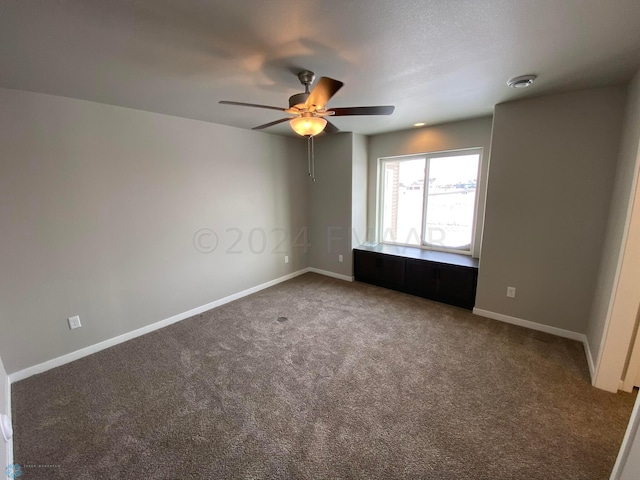1316 Southview Dr SW, Glyndon, MN 56547 - carpeted spare room with ceiling fan and baseboards