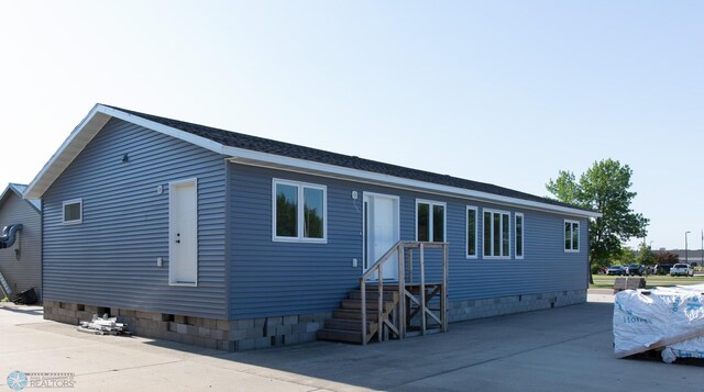 view of manufactured / mobile home