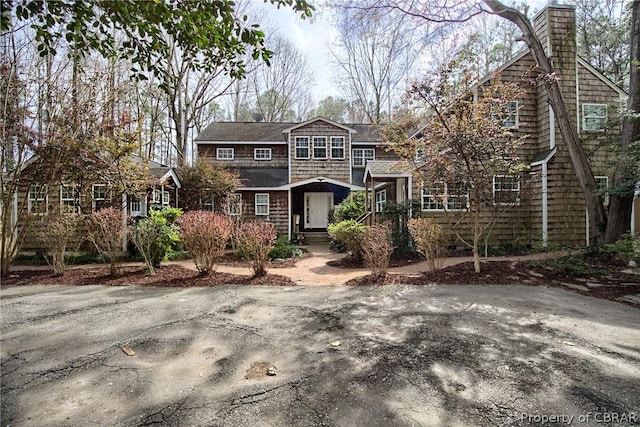 9550 Gee Farm Rd, Gloucester, VA 23061 - shingle-style home with a chimney