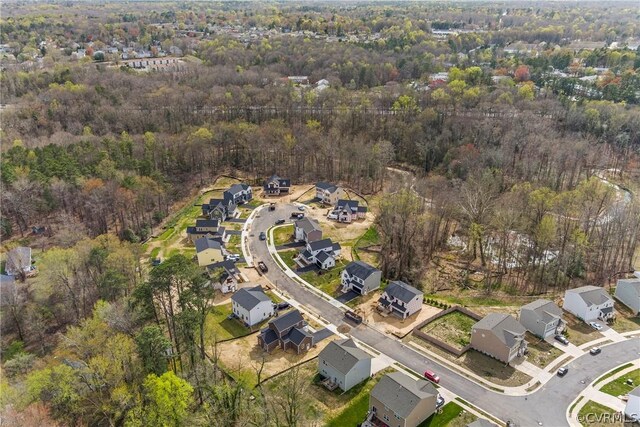 view of birds eye view of property