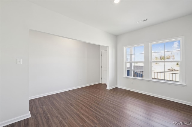 233 Bellevue Cir, King William, VA 23009 - unfurnished room with dark wood-style floors and baseboards