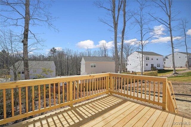 233 Bellevue Cir, King William, VA 23009 - deck featuring a residential view