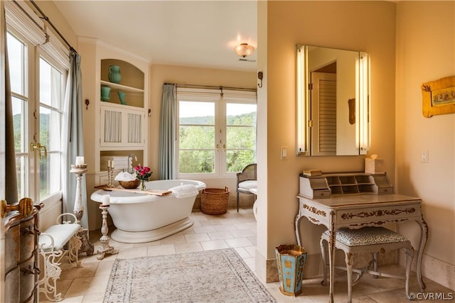 4578 Ruth Rd, Madison, VA 22727 - bathroom featuring tile patterned flooring and a bathtub