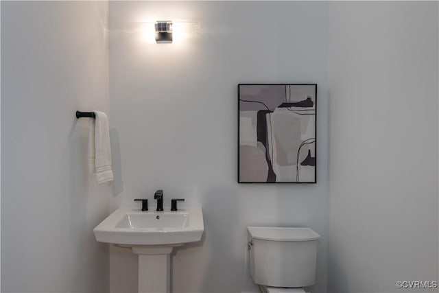 bathroom with toilet