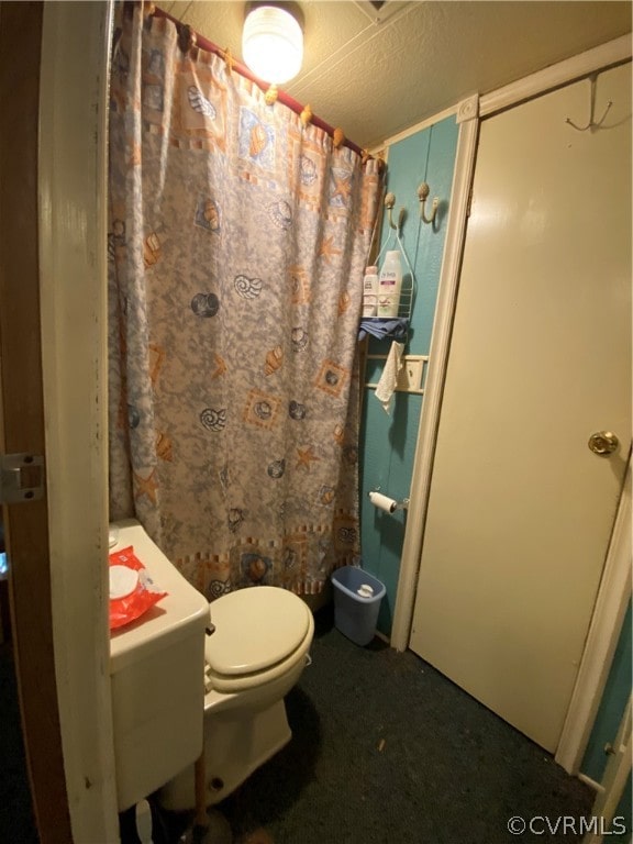 bathroom with toilet