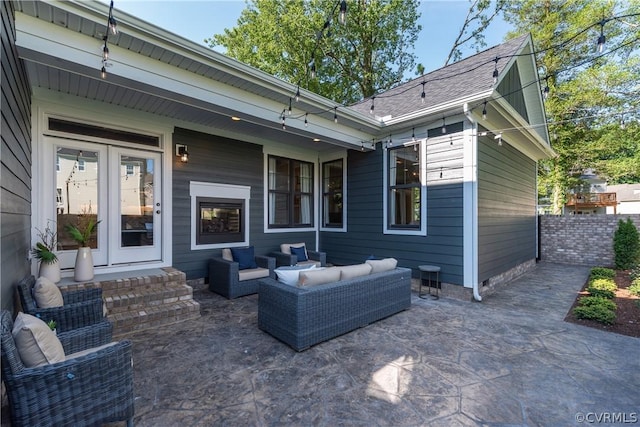 view of patio / terrace with outdoor lounge area