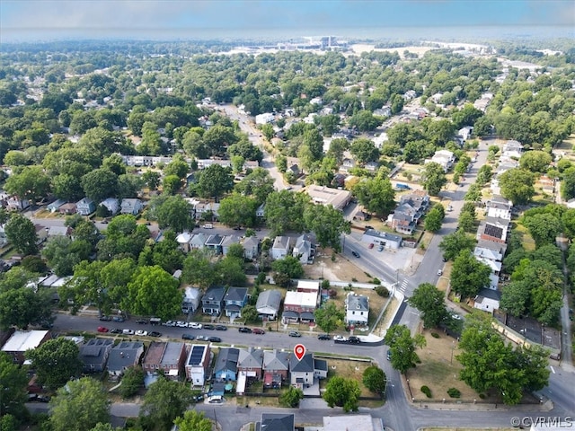 aerial view