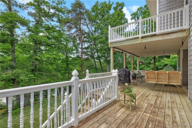 view of deck