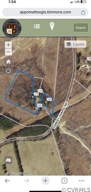 Listing photo 2 for 000 Forest Chapel Rd, Appomattox VA 23958