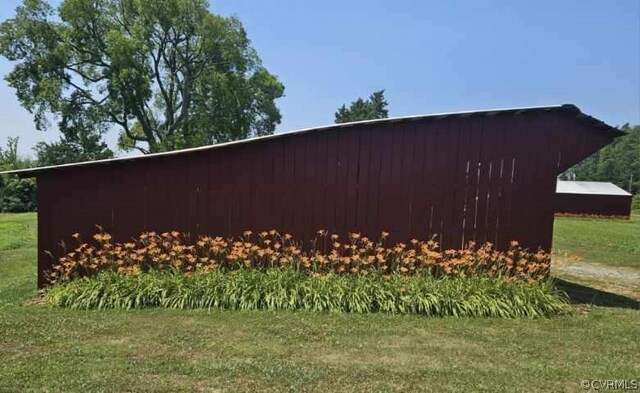 1501 Saxkey Rd, Drakes Branch, VA 23937 - view of pole building