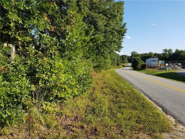 view of road