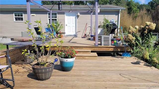 view of deck