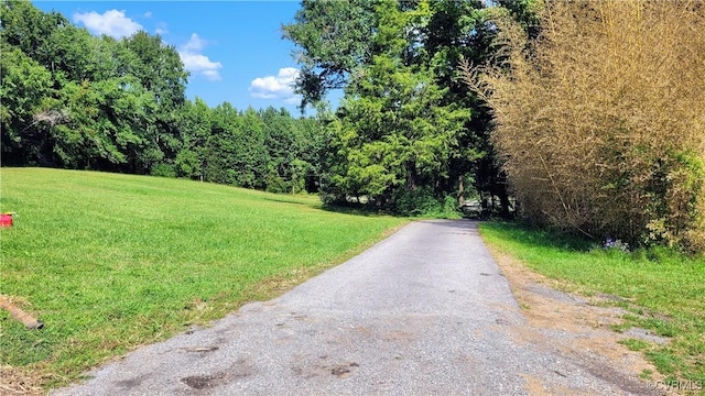 view of road