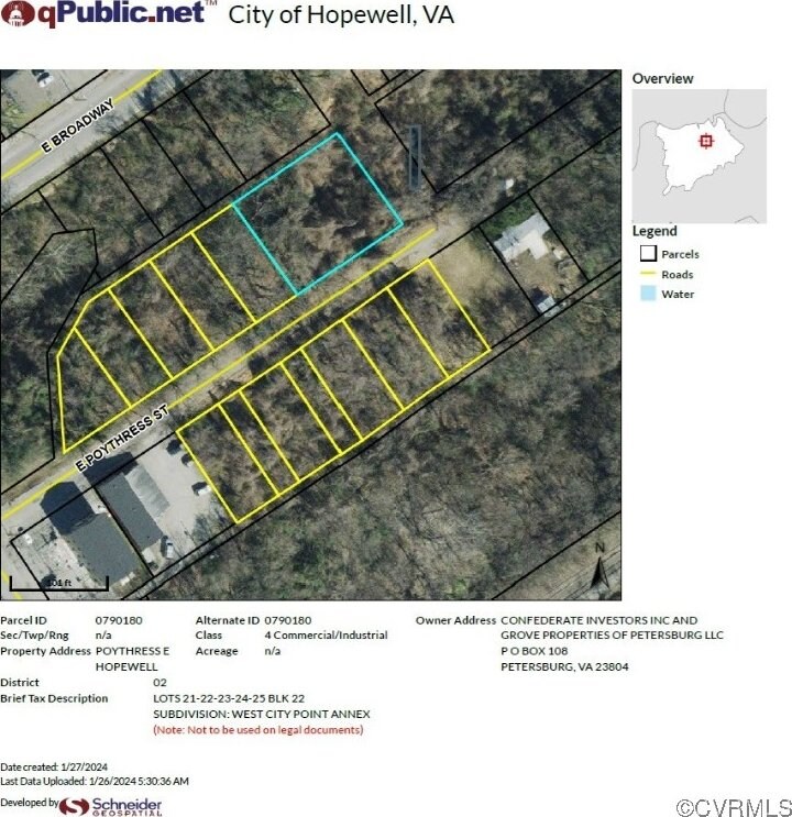 0 E Poythress St, Hopewell, VA 23860
