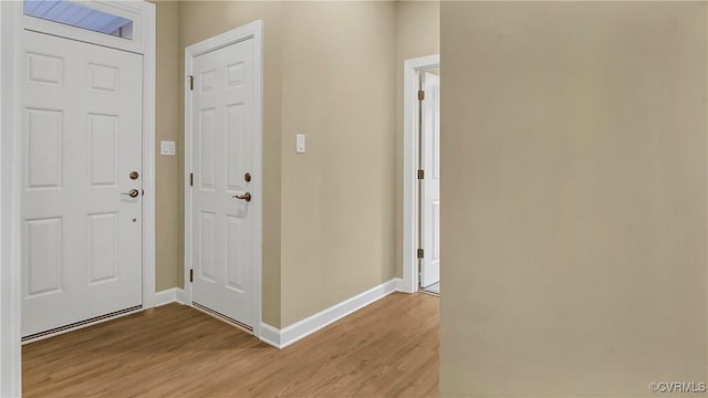 3323 Rock Creek Villa Dr, Quinton, VA 23141 - foyer entrance with light wood finished floors and baseboards