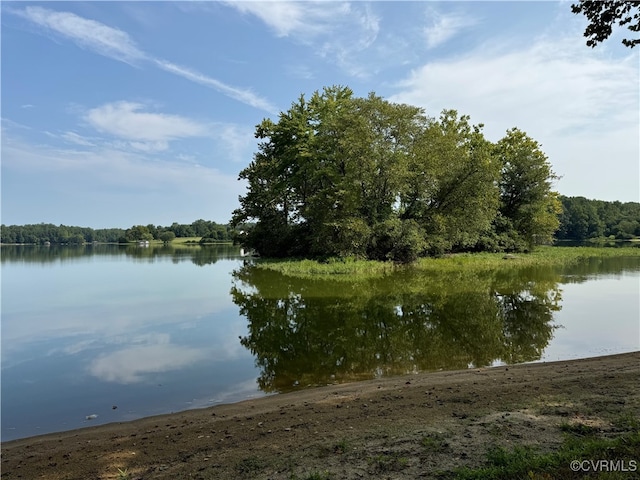 property view of water