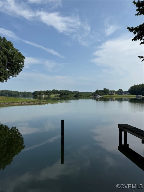 view of water feature