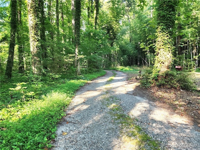 view of street