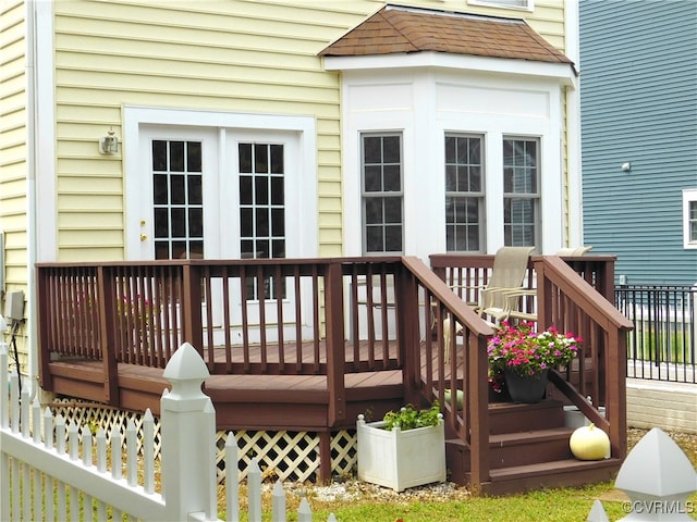 view of deck