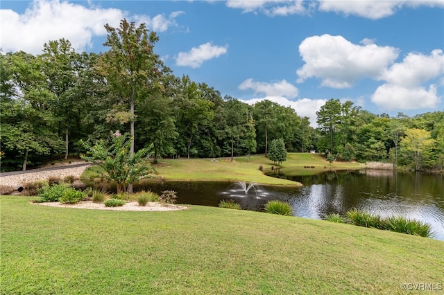 property view of water